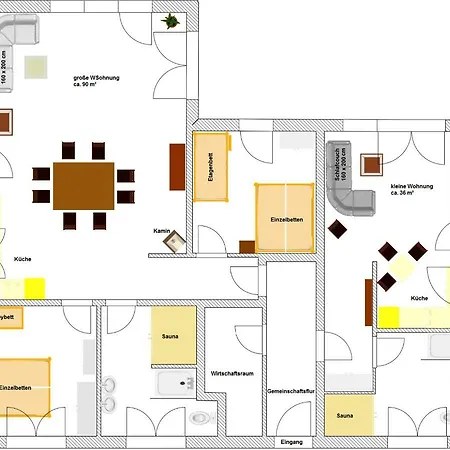 Haus Kliffblick Apartament Glowe